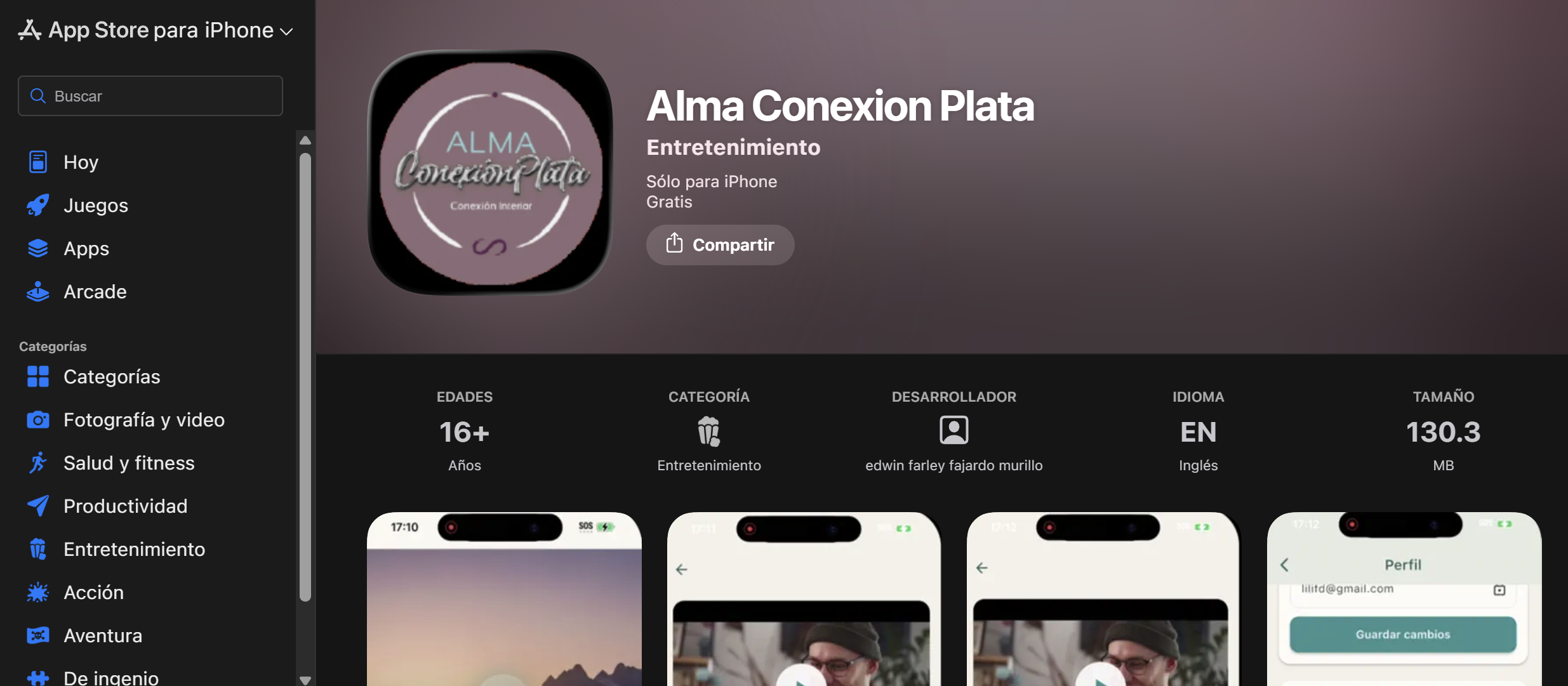 Alma Conexión Plata